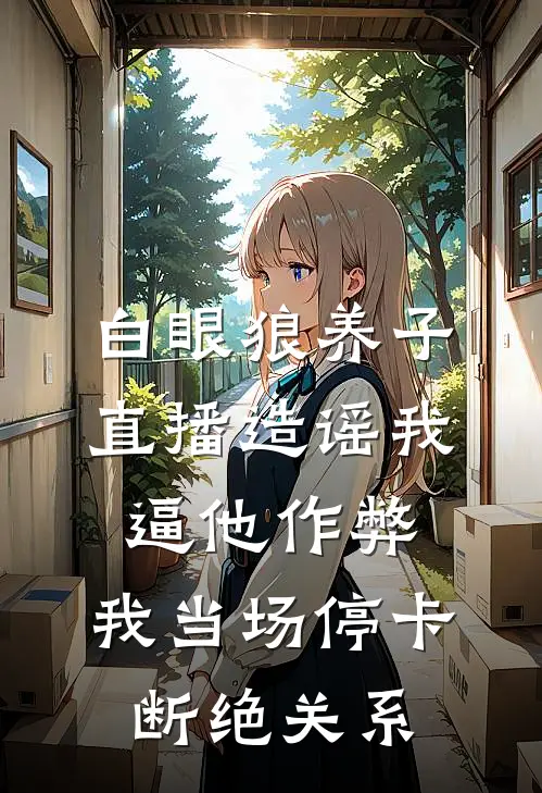 白眼狼养子直播造谣我逼他作弊，我当场停卡断绝关系