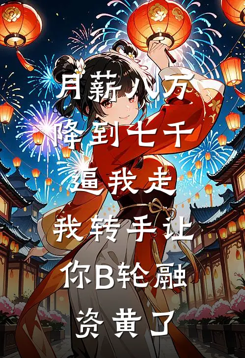 月薪八万降到七千逼我走，我转手让你B轮融资黄了