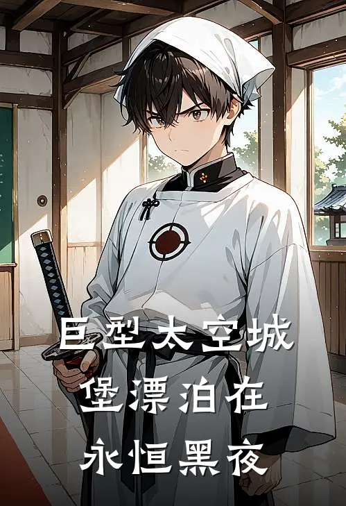 巨型太空城堡漂泊在永恒黑夜