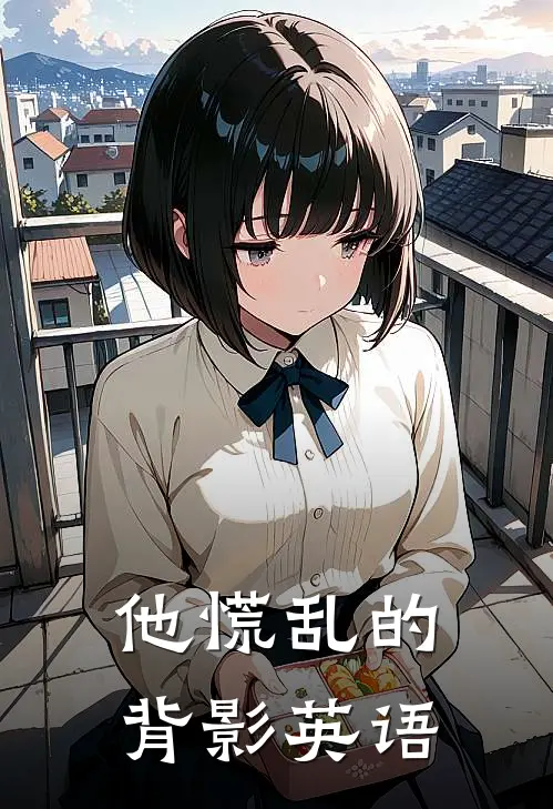 他慌乱的背影英语