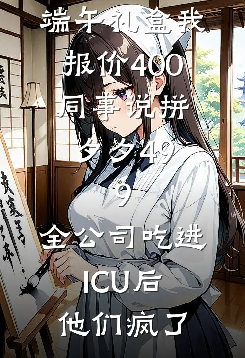 端午礼盒我报价400，同事说拼夕夕49.9，全公司吃进ICU后他们疯了