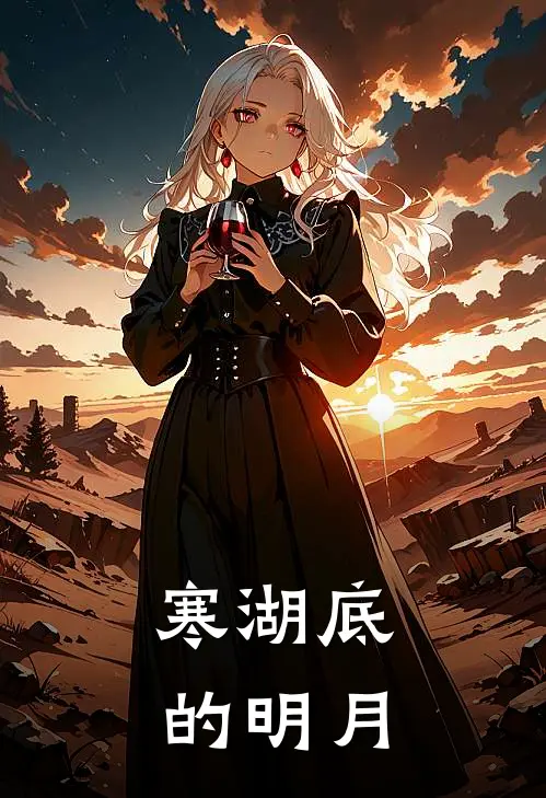 寒湖底的明月