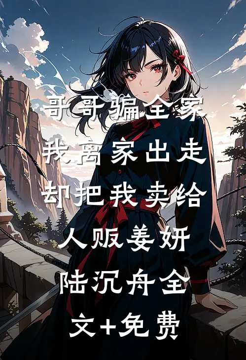 哥哥骗全家我离家出走，却把我卖给人贩姜妍陆沉舟全文+免费