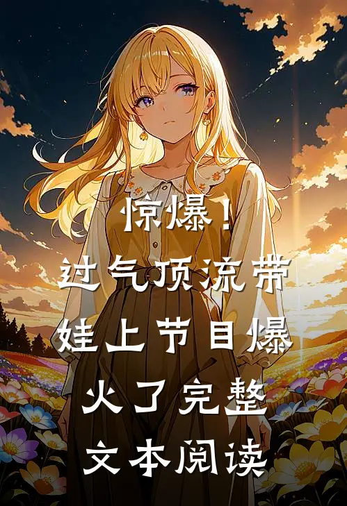 惊爆！过气顶流带娃上节目爆火了完整文本阅读